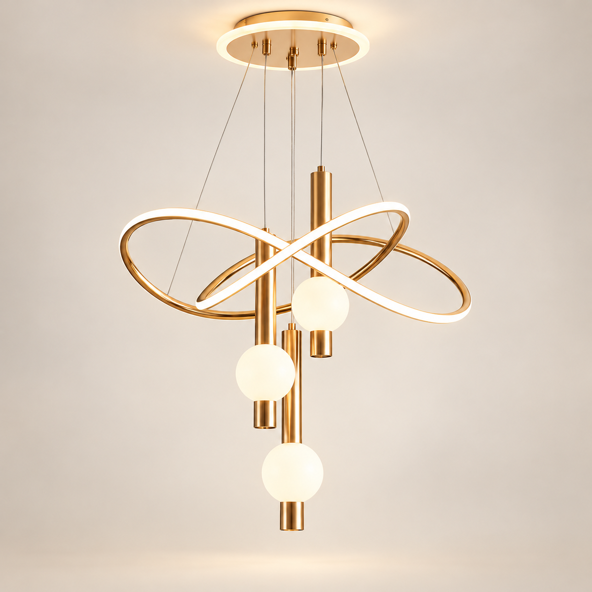 Althéa — Lustre Signature Doré